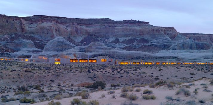 Stati Uniti - Hotel di lusso nel deserto dell'Utah: Amangiri Hotel 